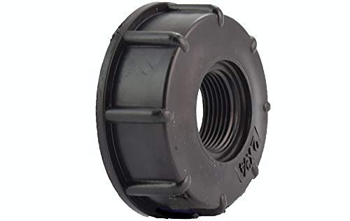 Materiamadre Raccordo Adattatore Tappo per CISTERNA IBC 1000 Litri S60X6 2 Filetto Grosso - Uscita 3/4 Gas