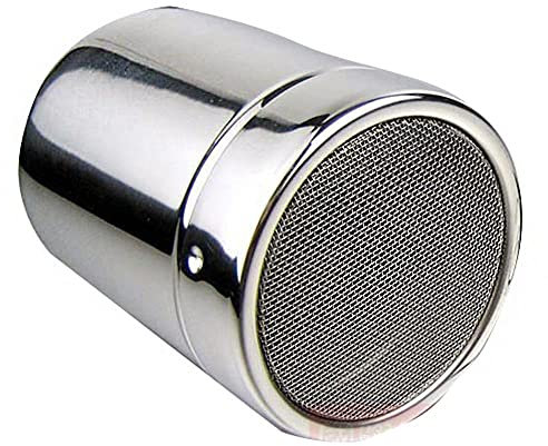ANCLLO Functional Stainless Steel Chocolate Shaker Icing Sugar Salt Cocoa Flour Coffee Sifter