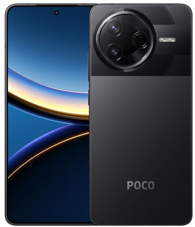 POCO Xiaomi Poco F7 Pro 5G 12GB + 512GB Snapdragon 8 Gen 3 Schermo AMOLED 2K 120Hz Fotocamera 50MP OIS Batteria 6000mAh IP68 Nero/Blu Argento 12+512GB, Nero
