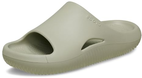 Crocs Sandalias Mellow Recovery Slide para hombre, Meteor, 10 UK, Meteor, 45/46 EU