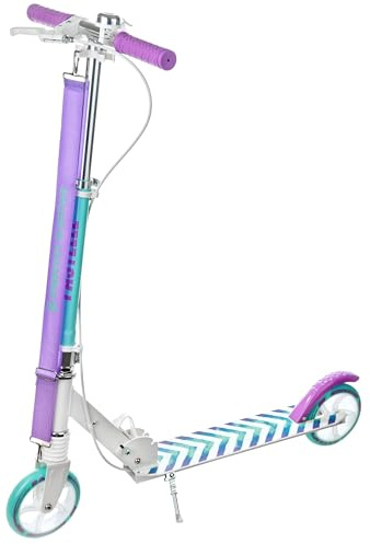 Trottinette Pastelle 145mm RAVEN Pastelle 145BR Enfant Blanc/Bleu/Violet Mixte Stunt Scooter Robuste Kickscooter