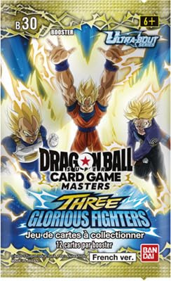 Asmodee - Bandai - Dragon Ball Super Card Game - Ultra-Bout 03 - Booster FR 3 Guerriers Magnifiques - Jeu de Cartes à Collectionner - en français