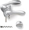 Metrokane Silver Rabbit Corkscrew with Cutter
