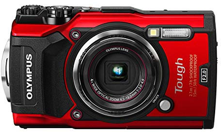 OLYMPUS Tough TG-6 Waterproof Camera, Red