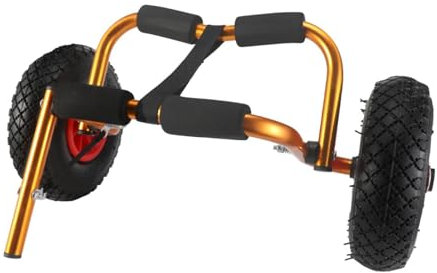 F Fityle Carro de Kayak con Ruedas de Aluminio Plegable