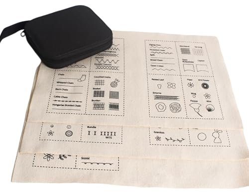 Broderi mönsterbok | Handarbete Guide | Steg för steg lärande bok för broderi entusiastiska projekt reparation kläder skapande kostymer