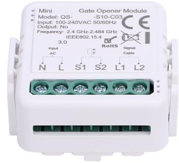 Hyuduo Ouvre-Porte, Module de Porte de Garage télécommandé Intelligent avec Commande Vocale, Compatible avec, Contrôle par Application, Fonctionnement Automatique pour un Usage Domestique (#1)