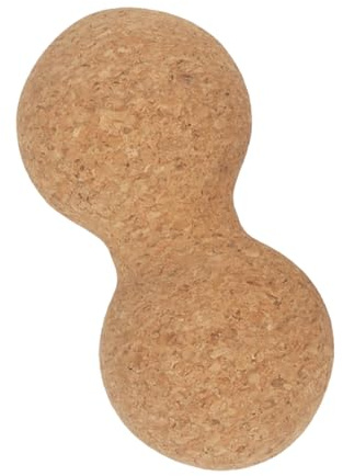 SHINYPASING Balle de Massage en Liège 6 Cm Balle de Massage Musculaire Double pour Dos et Cou Pratique pour Yoga et Relaxation Fascia Polyvalent