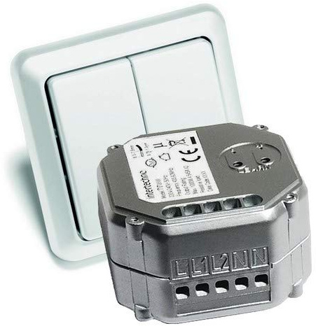WeBaSo Intertechno ITL-2000 Series Radio Switch with 2-Way Radio Wall Transmitter