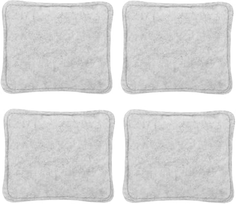 Healeved Almohadillas para Fieltrar Aguja 15X125 CM 4 Piezas de Fieltro Resistente y Térmico Base Portátil Multiusos para Manualidades y Proyectos Creativos