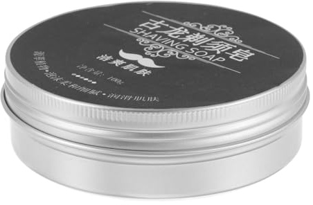 WOONEKY Sapone da Barba 100g Schiuma Abbondante Balsamo Idratante per Barba Uomo e Donna Profumo Fresco Trattamento Post-Rasatura per Viaggi e Cura Quotidiana