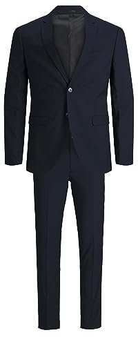 JACK & JONES Herren Jprfranco Suit Ps Abendanzug Set, Dark Navy, 70 EU