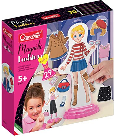 QUERCETTI 2925 Italien Quercetti-2925 Magnetic Fashion Anna Modespiel, Multicolor, medium