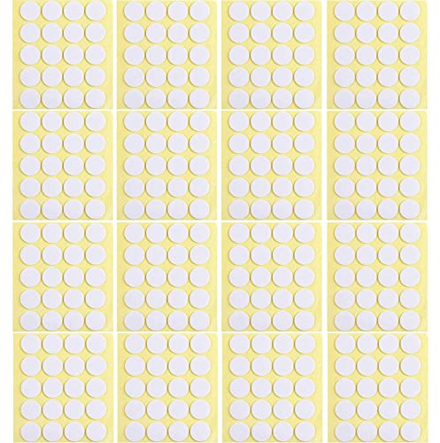 400 Pezzi Adesivi Con Stoppino per Candele, Punti di Colla Bifacciali da 20 mm, Adesivi Stoppino per la Produzione di Candele