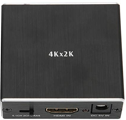 Extractor de Audio, Divisor de Audio de Alta Definición y Alto Rendimiento para el Hogar