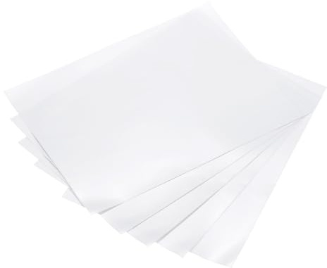 sourcing map 8pcs A3 Self Seal Clear Laminating Sheets 30x42.3cm Laminator Sheet Self Adhesive for Photos Documents, No Machine Needed