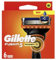 Gillette Recharges De Rasoir Fusion5 Power Pour Hommes, Pack De 6, AUTHENTIQUES, Cartouches Avec Bande Lubrifiante Améliorée, 5 Lames Pour Un Rasage Manuel Efficace, Compatibles Avec Manches Fusion