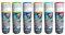 I COUNT CALCOLATRICI Luftschlangen-Spray, 6 Stück, verschiedene Farben, für Karneval, Event, Party, Dekoration