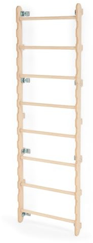 MAMOI Klättringsställ inomhus, ribbstol för barnrum, gymnastikringar för barn, klättring, klättervägg och lekplatsutrustning, gymnastikutrustning med pull-up-stång för inomhusbruk, sportutrustning