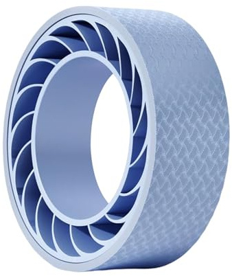 YIXANNX Ruota per Yoga e Pilates per allenamenti Fitness. capacità di carico Elevata Fino a 400 kg, Adatta alla Forma Curva della Colonna vertebrale. Ruota per Yoga e Pilates per allenamenti Fitness