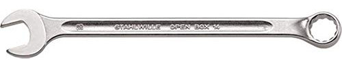 STAHLWILLE Ringmaulschlüssel OPEN-BOX 14, SW 17mm Länge 240mm, Form B