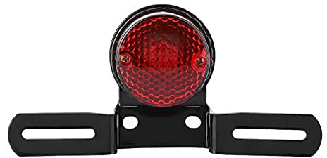 Yctze 12V Moto Modifié LED Feu Arrière Troisième étanche Universel Frein Arrière Moto Frein Lumière LED Feu Stop