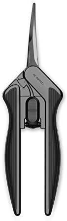 AC Infinity 16,8 cm rostfritt stål trädgårdssax med böjda precisionsblad