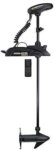 Minn Kota Terrova Bow-Mount Electric Trolling Motor with GPS, Spot-Lock – 55 Lb. Thrust, 54 In. Shaft, Freshwater