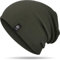 YANIKY Mütze Damen, Leichte Beanie Mütze Herren, Baumwolle Weiche Bequeme Dünne Mütze, Unisex Slouch Beanie Longbeanie für Alle Jahreszeiten (Armeegrün)