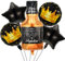 Feelairy Folienballon Whiskey Deko, 5 Stück Luftballon Weinflasche Sektflasche Riesen Helium Ballons Bier Flasche Luftballons Happy Birthday Deko für Geburtstagsdeko Frauen Mann Party Deko