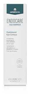 Cantabria Labs - Endocare Age Barrier Hyaluboost Contorno de Ojos - 15 ml - Contorno de Ojos Hidrata, Refuerza la barrera cutánea y Reduce finas lineas - Con Ácido Hialurónico, Niacinamida y EDAFENCE®