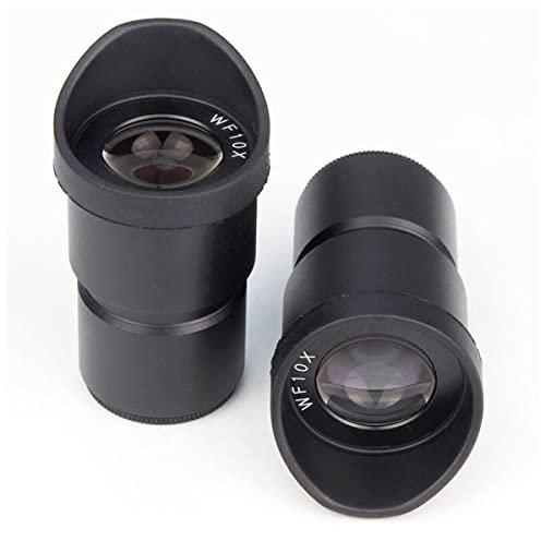 Mikroskop Stereomikroskop-Okular, 30,5 mm 10x Weitwinkel-Okular, mit Eyecups