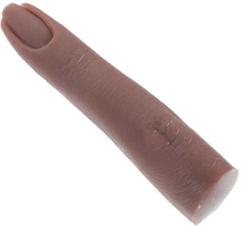VICASKY Doigt Entraînement Pour Ongles Réutilisable Silicone Doigt Flexible Pour Entraînement Des Ongles Simulé Réaliste