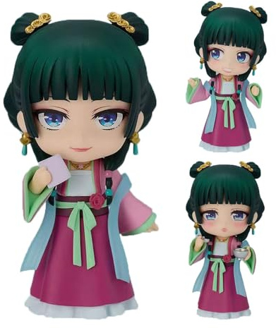 Maomao Figura Statua Anime Maomao Action Figure Modello Sostituibile Accessori 10 cm PVC da Collezione Desktop Decorazione Regali per i Fan