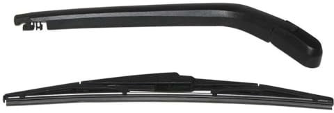 Rear Wiper Arm Blade Windscreen Windshield Window Black Set Compatible with Toyota Yaris 1999-2005 Compatible With Toyota Yaris 2005-2013 Compatible with Toyota Auris 2007-2013