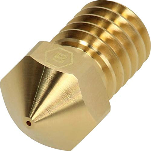 BROZZL RepRap M6 1,75mm Düse Messing 0,4 mm Durchmesser für 3D Drucker, 10301040