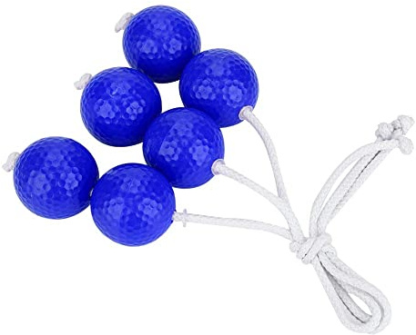 Alomejor Set di Giochi per 3 Ladri Set di Sostituzione Bone Ball per Adulti e Bambini Beach Partey Fun Game(Blu)