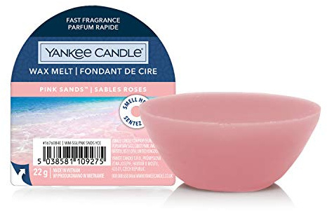 Yankee Candle fondants de cire | Sables roses | Jusqu'à 8 heures de parfum | 1 unité
