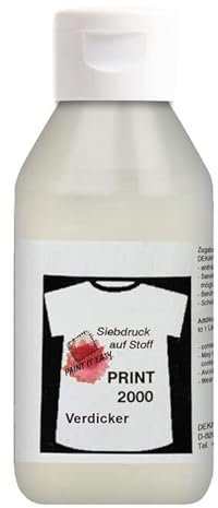 PAINT IT EASY NEU Siebdruckfarbe DEKAPRINT Verdicker, 250 ml