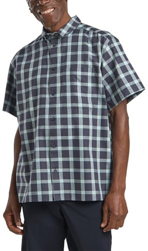 Jack Wolfskin Herren Planalto Shirt Hemd, Check Dark Navy, L EU