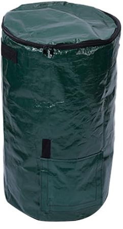 Sacco per Rifiuti da Giardino ,127 L x 3 Sacchi da Giardinaggio Professionali ,Sacco per Foglie,Sacchi Giardinaggio con Maniglie ,Antistrappo ,Idrorepellente ,Per raccogliere foglie,erba,compost