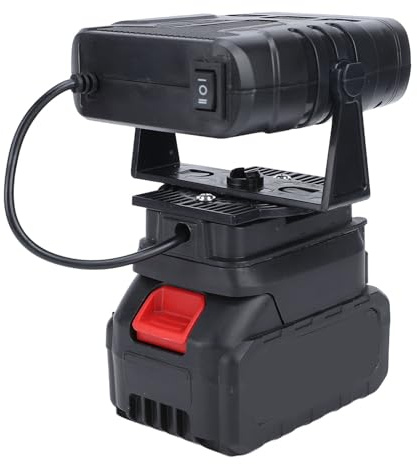 Riscaldatore Auto Senza Fili 170W Portatile Veloce Sbrinatore Antiappannante per Parabrezza Riscaldatore per Mani Riscaldamento Ambiente, Batteria 12000mAh 2 Velocità Uscita USB