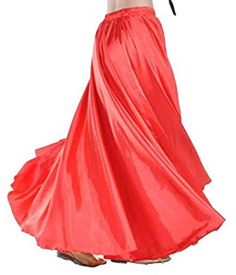 OrdinAry Gonna a Ruota Intera Costume di Danza del Ventre Swing Costume di Pancia Vestito da Ballo Abiti da Ballo per Donna Ballerino Professionista Abito Lungo in gonne di Chiffon