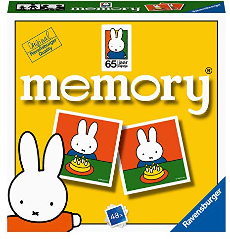 Ravensburger memory 65 År Miffy Mini - Kortspel