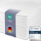 Träumegut24 AquaFlex 7-Zonen Matratze 140x200 cm | H2&H3 | Ergonomische Kaltschaummatratze | Hypoallergen & Antibakteriell | Bezug abnehmbar & waschbar | Oeko-TEX® | (16cm, 140 x 200 cm)