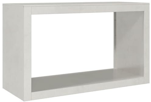 vidaXL Stainless Steel Firewood Rack/Log Store Holder - Durable, Ample Storage, 100x40x60cm - Essential for Fireplace & Log Burner