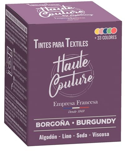 Haute Couture Violett Textilfarbe - 350g - Weinliege - Alles-in-Einem - ViolettLavendel - Fertig zur Anwendung für Kleidung und Stoffe