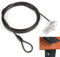 Laptop Lock with T-Bar Locking Mechanism 4 Digit Password Protection and 1.8m High Hardness Cut-Resistant Steel Cable Anti-Theft Protection Security Cable Combination Lock