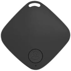 Mini GPS Bluetooth 5.0 Tracker Anti Lost Device Square Pet Hund Katt Barnväska Plånbok Spårning Smart Finder Gps Locator(Black)