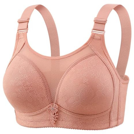 TYUIOP Mastectomy Bras high Impact Sports Bras Women Plus Size White Strapless Bra Strapless for Women 2 Sizes Bigger Bra Sexy Lingerie Lace 1/4 Cups Unlined Womens Underwear